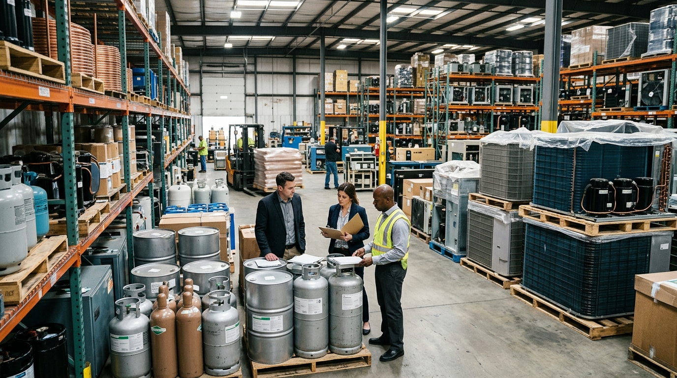Illustration: Is Your HVAC Business Ready for Bulk Refrigerant Purchasing? (2026 Edition)